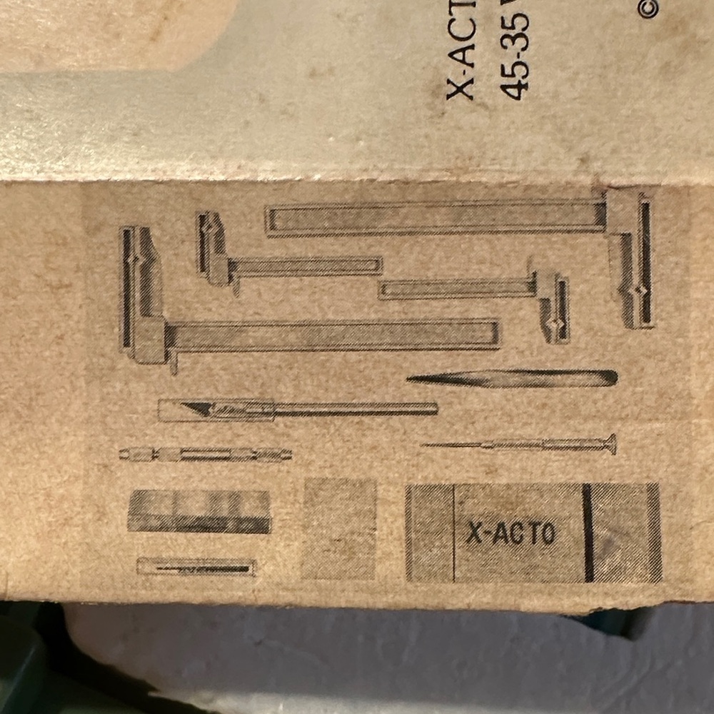 X-ACTO Vintage 1976 Miniature Tool Set - Picture 12 of 13